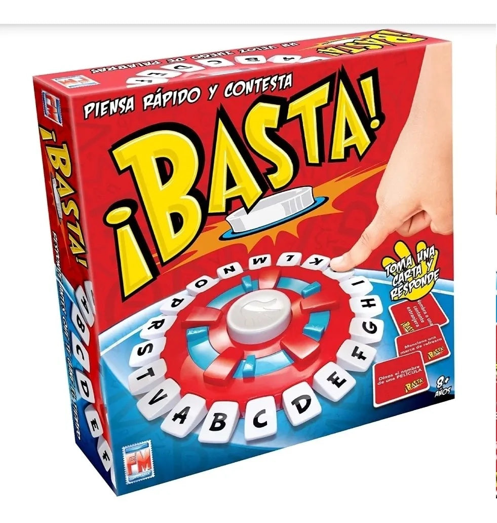 Juego De Mesa Basta Interactivo Palabras