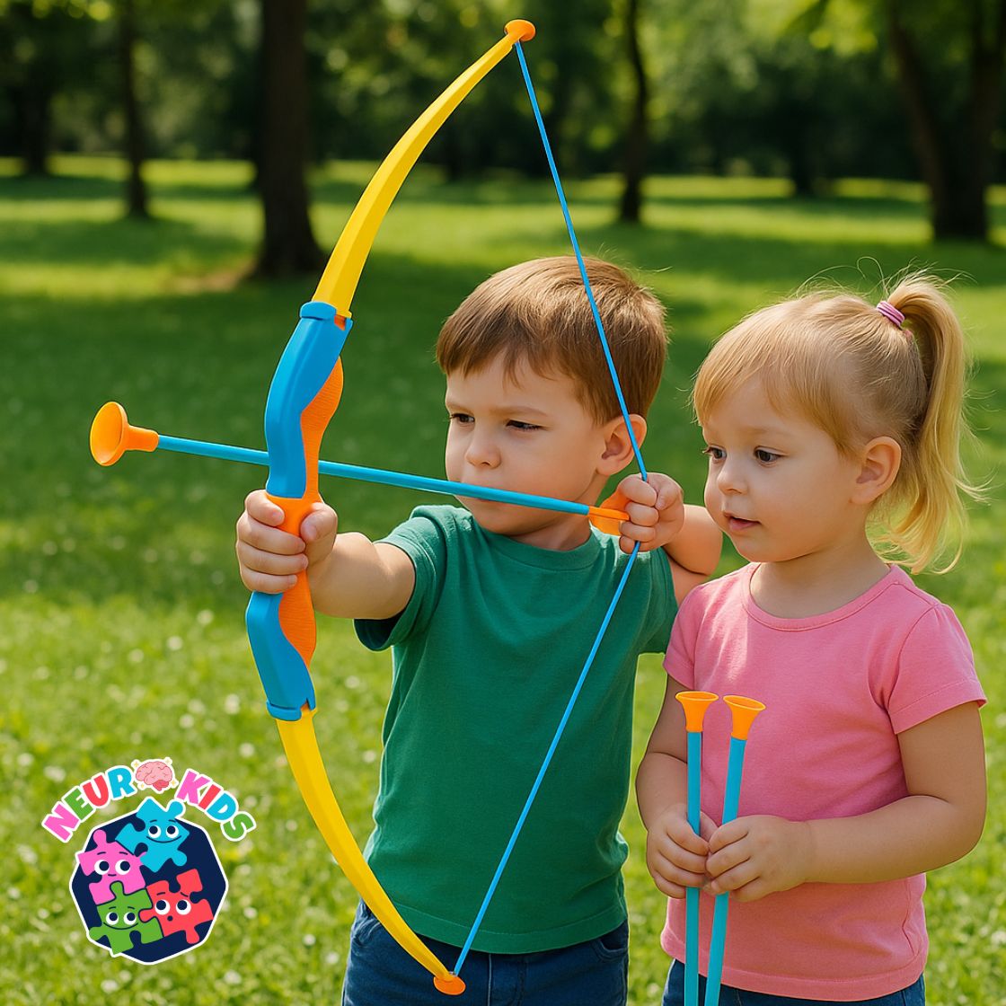 Juguete Arco Flechas Unisex Tiro Al Blanco
