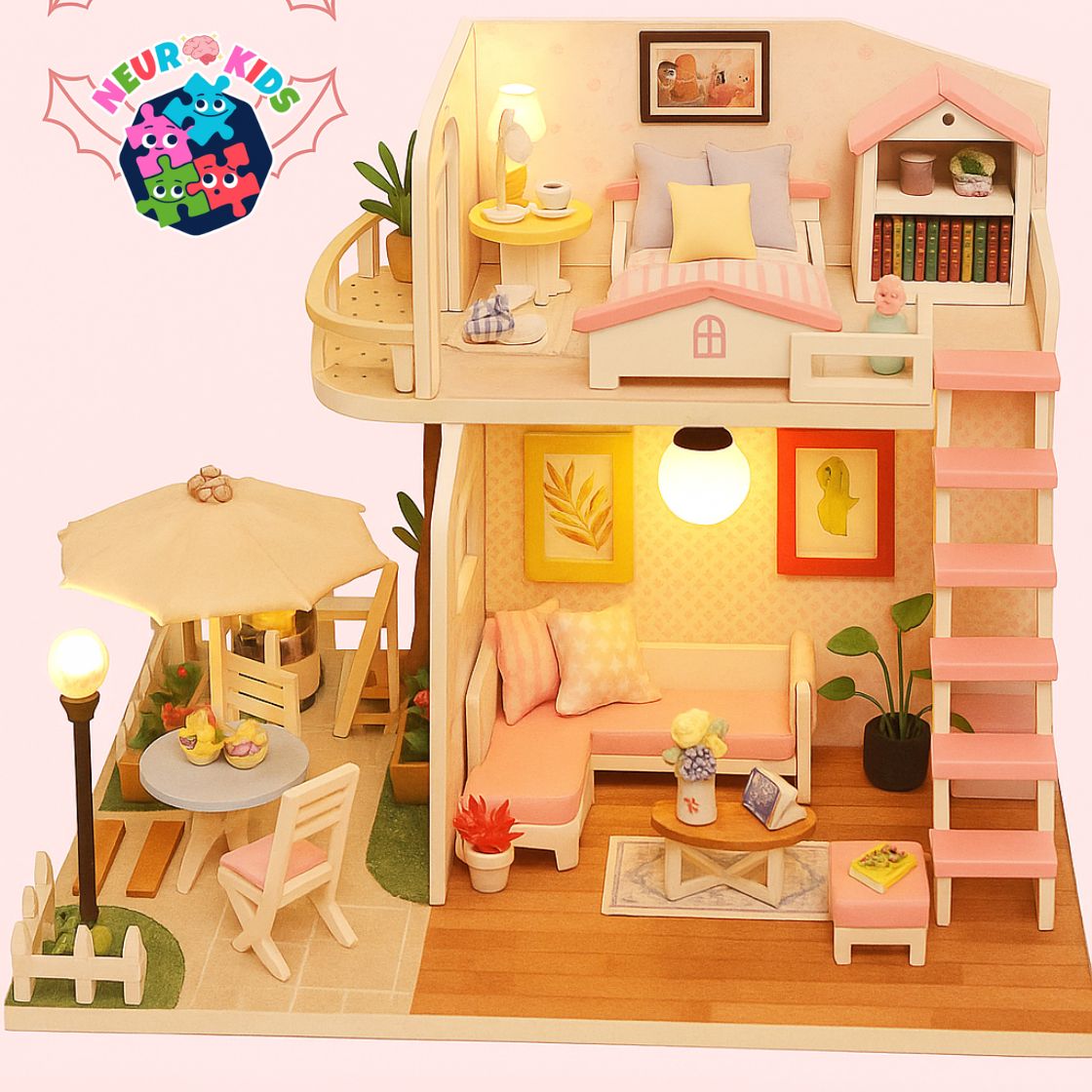 Kit Casa De Muneca En Miniatura