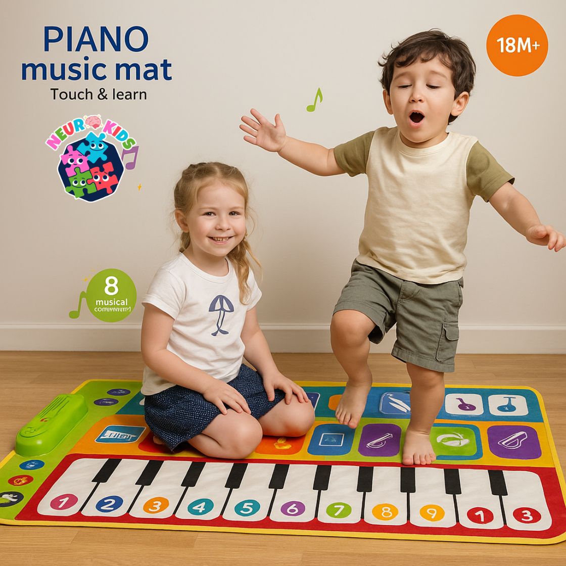 Piano Tapete Musical
