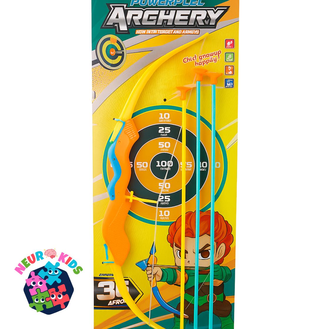 Juguete Arco Flechas Unisex Tiro Al Blanco