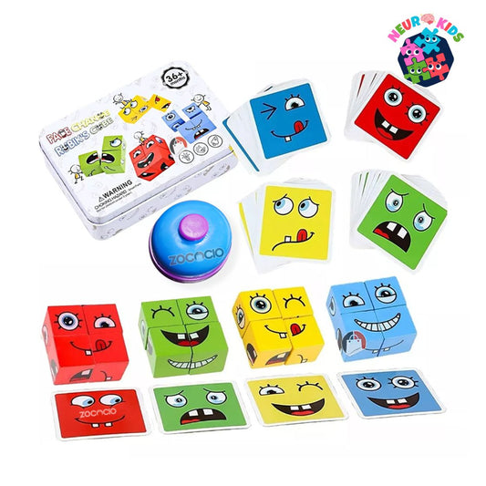 Juego Puzzle Rompecabezas Bloques Face