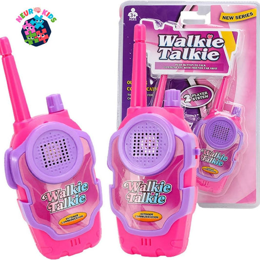 Juguete Walkie Talkies Boquitoquis Nina
