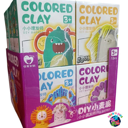 Juguete De Animales Y Plastilina +3
