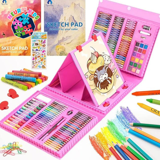 Set De Arte De 208 Piezas Ninos