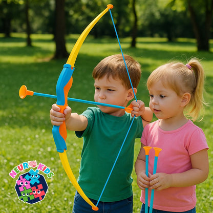 Juguete Arco Flechas Unisex Tiro Al Blanco