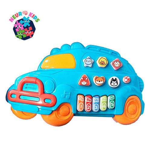 Piano Organeta Musical Carro Bebes Ninos