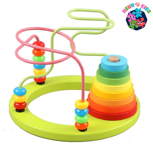 Juego Torre Columna Apilable Geometria